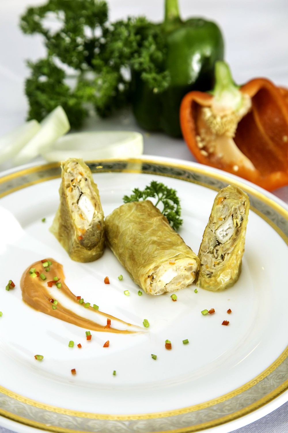 Vegetarian buffet-good for health re-launched