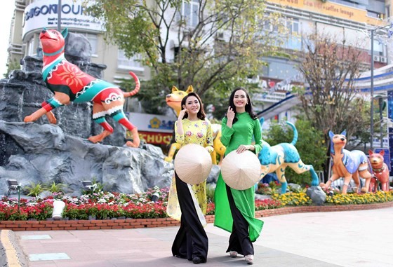 Nguyen Hue Flower Street opens tonight ảnh 1
