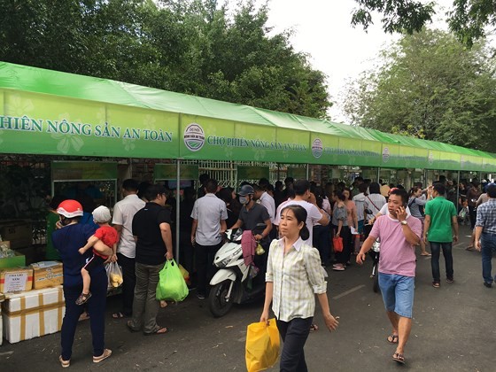 safe farm produce fair aims to supply safe products to consumers -Photo: SGGP