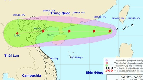 Tropical low-pressure strengthens into 5th typhoon