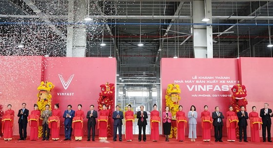 Vinfast inaugurates eScooter manufacturing plant in Hai Phong