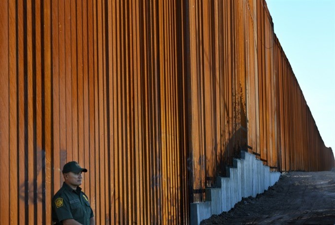 US President Donald Trump campaigned on a vow to clamp down on illegal immigration, including a signature promise to build a wall on the Mexican border. — AFP Photo
