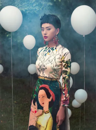 Ngô Thanh Vân quay trở lại sàn catwalk ảnh 1