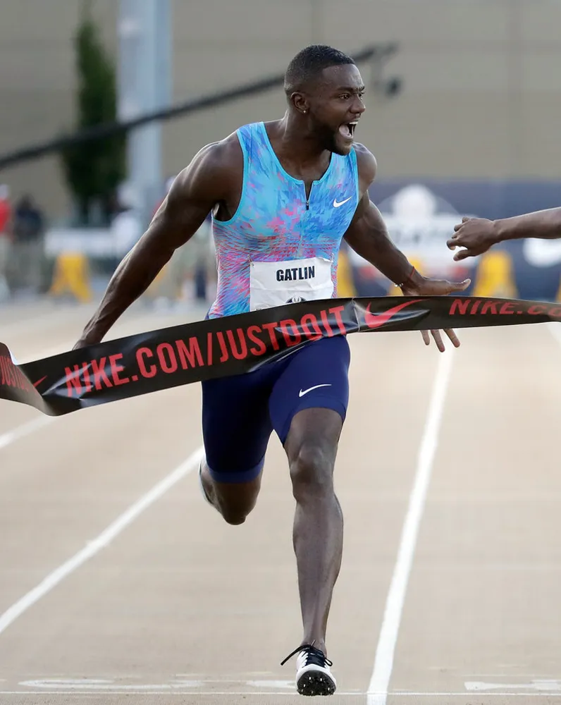 Justin Gatlin muốn trở thành một phần lịch sử với Bolt ảnh 1