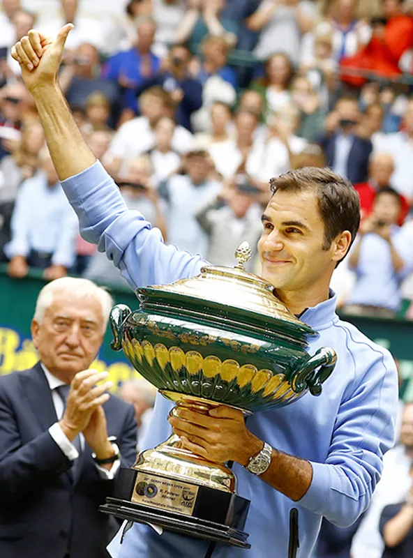 Federer thắng danh hiệu thứ 9 ảnh 1