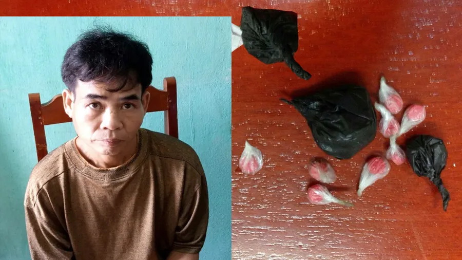 Đối tượng Hà Văn Nịnh và tang vật