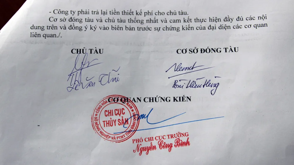 Sự cố tàu vỏ thép: Phương án khắc phục chắp vá và mập mờ ảnh 2