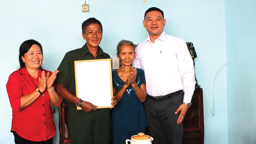 Vedan Việt Nam tặng 5 căn nhà chữ thập đỏ cho hộ nghèo huyện Long Thành, Đồng Nai ảnh 1