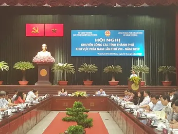  Hội nghị khuyến công các tỉnh, thành phố khu vực phía Nam năm 2017. Ảnh: ARID