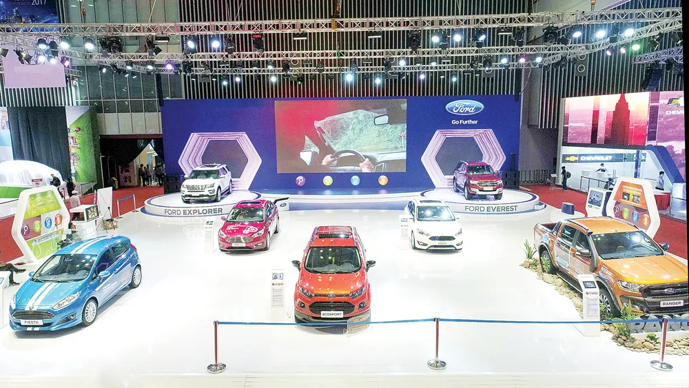 Ford Việt Nam trưng bày toàn bộ các dòng sản phẩm thông minh tại Triển lãm Ô tô Việt Nam 2017 ảnh 1