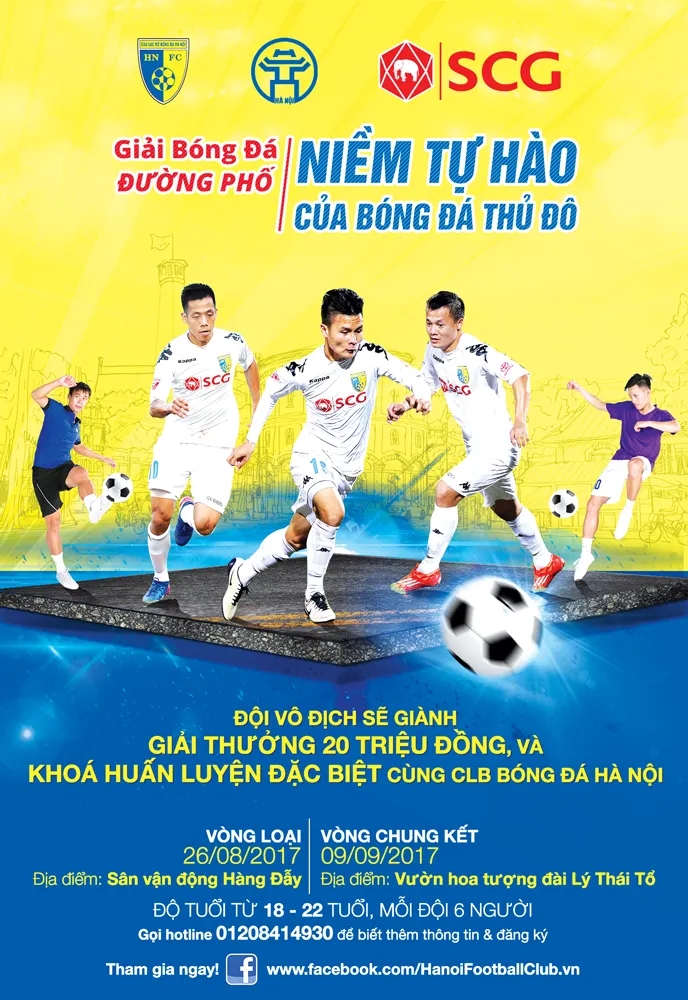 Giải đấu bóng đá đường phố Hà Nội ảnh 1