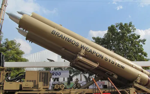 Tên lửa Brahmos. Ảnh: INDIATODAY 