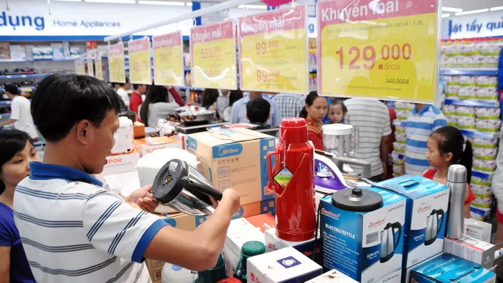 Co.opmart lại giảm giá mạnh trái cây, bếp ga, bột giặt vào 3 ngày cuối tuần