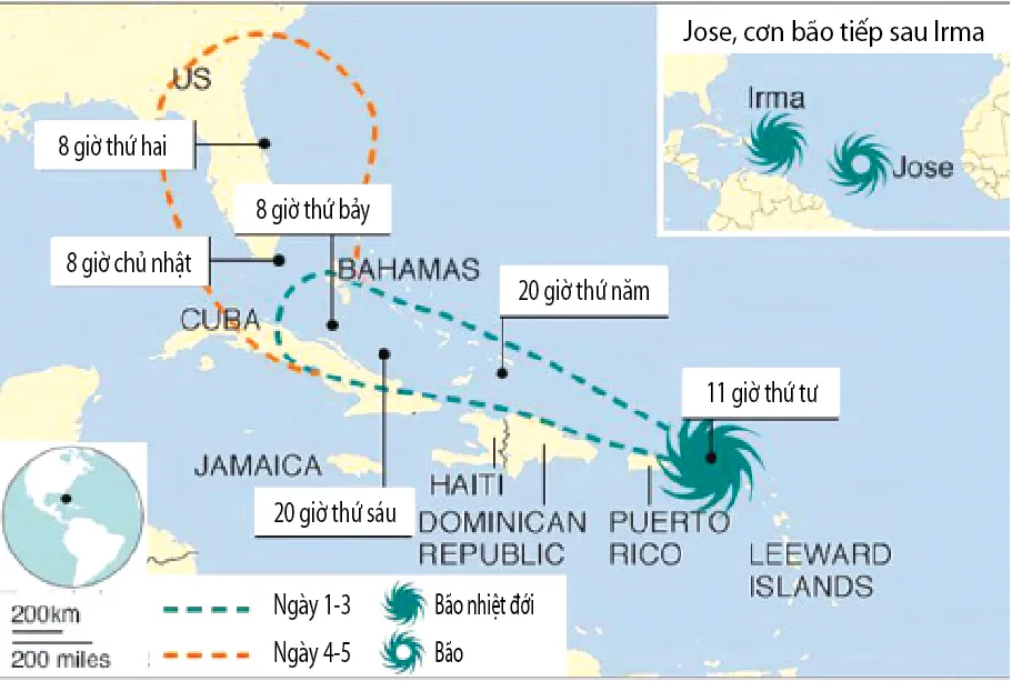 Siêu bão Irma càn quét Carribean: Sự tàn phá khốc liệt ảnh 1