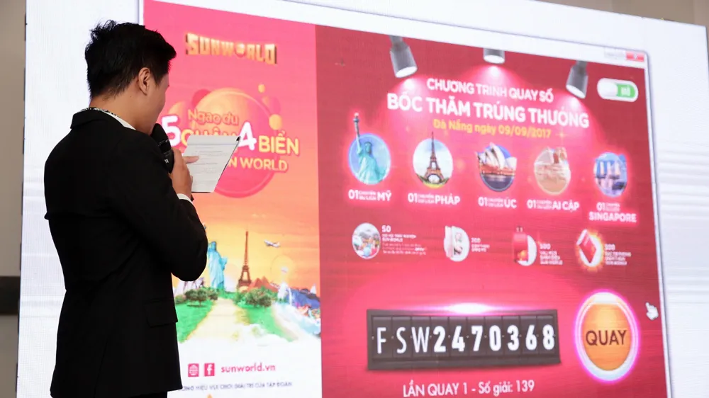 Công bố quà tặng khủng cho khách tham gia “Ngao du 5 châu 4 biển cùng Sun World” ảnh 1