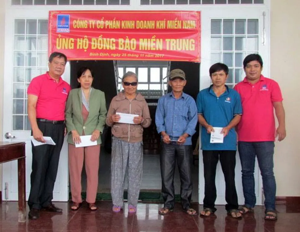 Hoạt động an sinh xã hội chào mừng Tháng Dầu khí Việt Nam ảnh 3