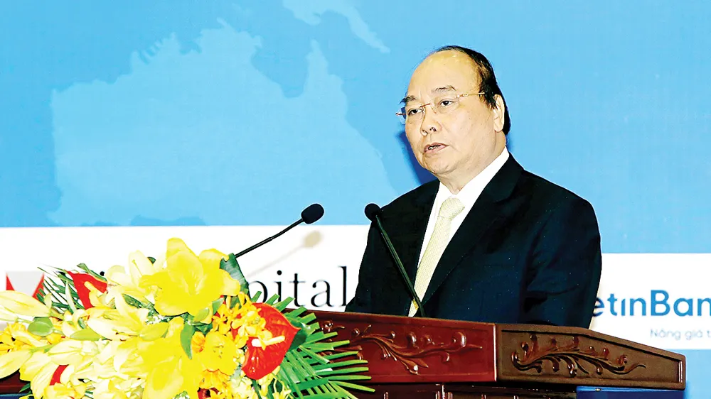 Thủ tướng Nguyễn Xuân Phúc phát biểu tại diễn đàn