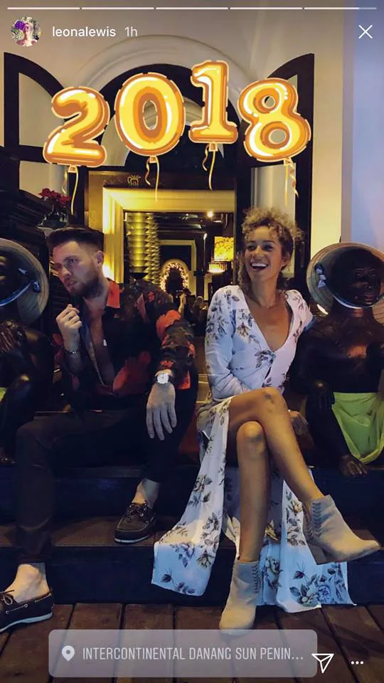 Ca sĩ Leona Lewis cùng bạn trai đón năm mới tại InterContinental Danang Sun Peninsula Resort ảnh 3