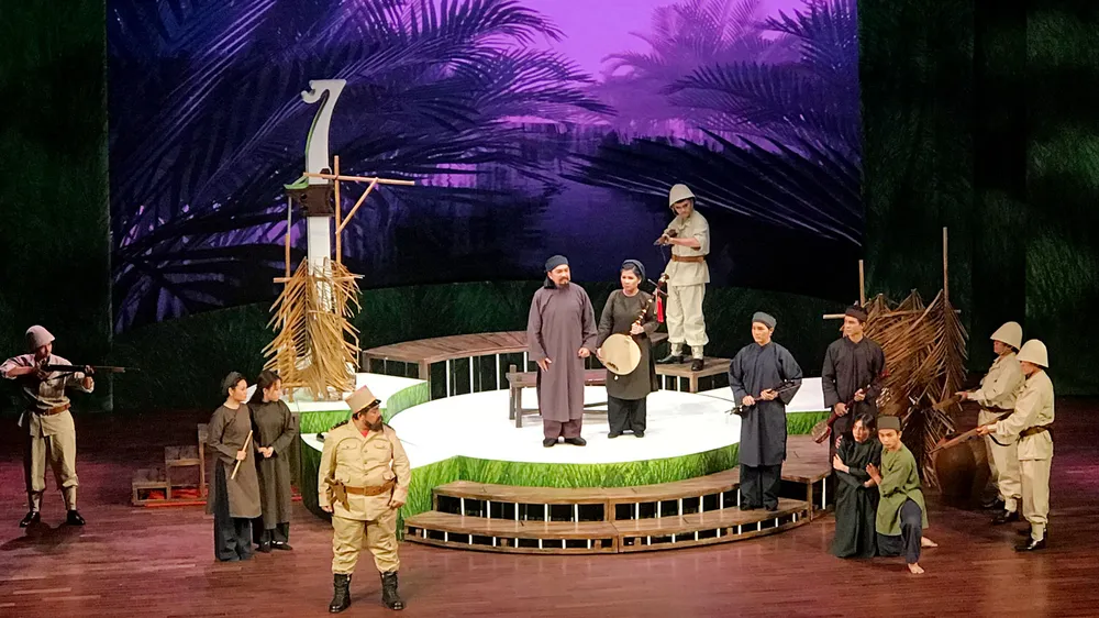 Công diễn vở cải lương Thầy Ba Đợi ảnh 1