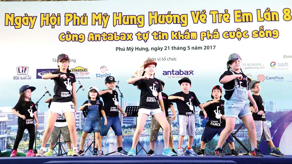 Điểm đến vui chơi lý tưởng ở Phú Mỹ Hưng trong ngày hội trẻ em vào dịp hè hàng năm