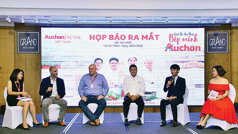 Ra mắt cuộc thi ẩm thực “Bếp mình Auchan 2018”