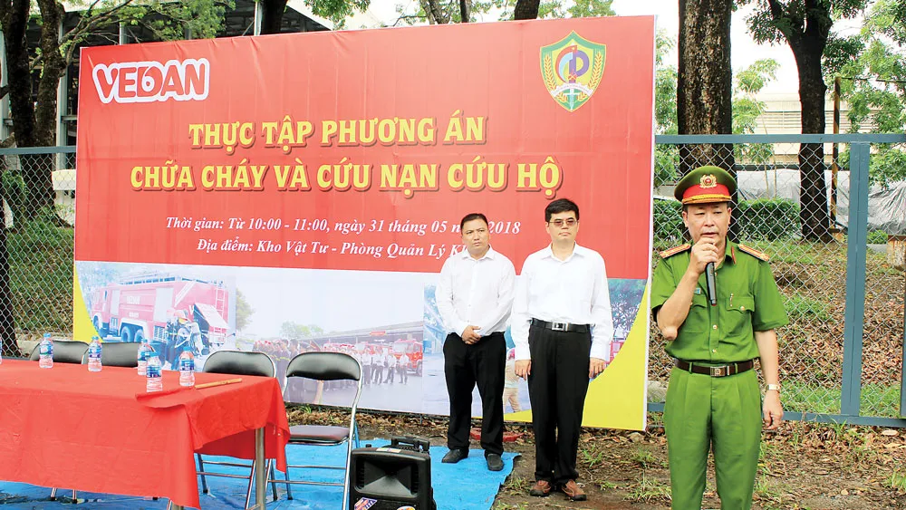 Cảnh sát PCCC Đồng Nai hướng dẫn về chữa cháy và cứu nạn cứu hộ