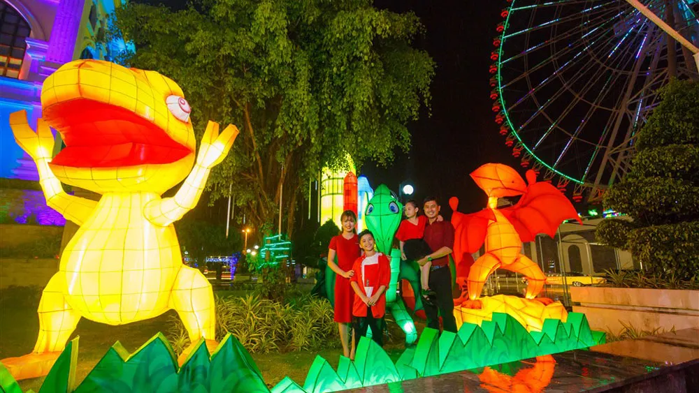 Hàng ngàn đèn lồng sẽ thắp sáng Sun World Danang Wonders suốt một tháng ảnh 2