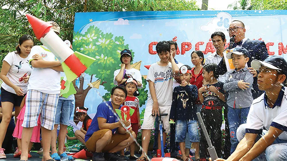 Công ty CP Tập đoàn Xây dựng Hòa Bình tổ chức Ngày hội “Chắp cánh ước mơ” 2018 ảnh 5