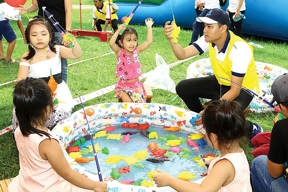 Công ty CP Tập đoàn Xây dựng Hòa Bình tổ chức Ngày hội “Chắp cánh ước mơ” 2018 ảnh 2