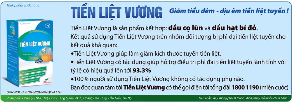 3 nguyên tắc vàng “đập tan” phì đại tiền liệt tuyến ảnh 1