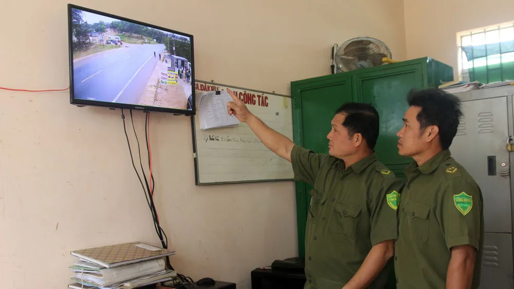 Nhờ “mắt thần”, tình trạng mất an ninh trật tự trên địa bàn xã Đắk Ru giảm mạnh