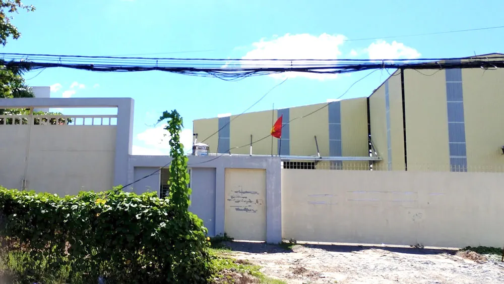 Công trình không phép của ông Phạm Hữu Phước