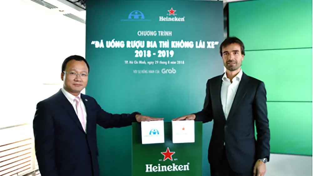 Heineken đồng hành chiến dịch “Đã uống rượu bia thì không lái xe” 2018 - 2019