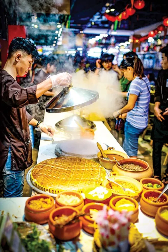 Món ngon “chợ lòng đất” ảnh 2