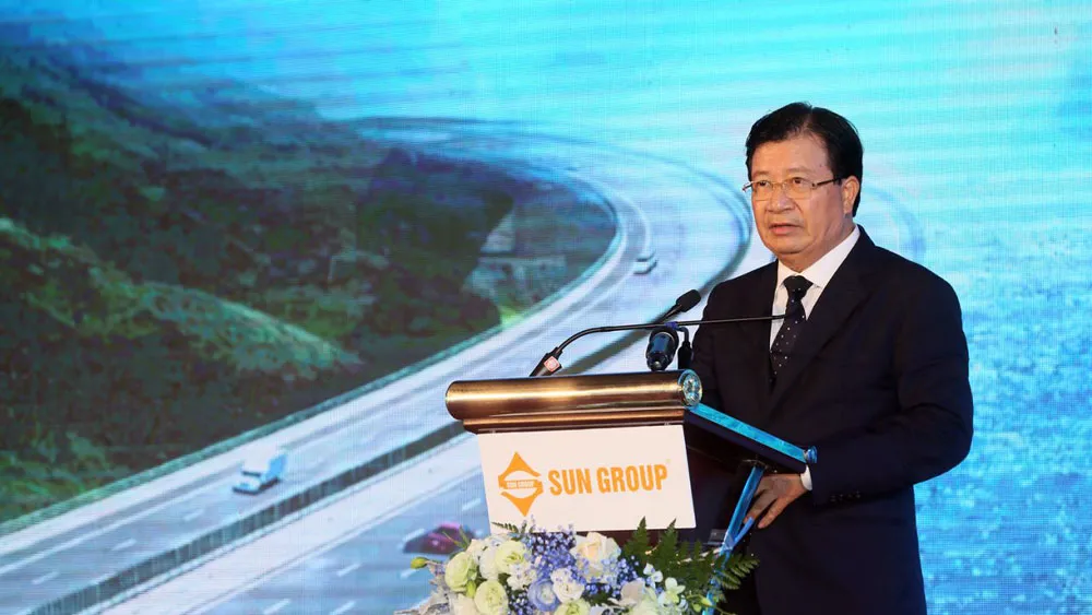 Phó Thủ tướng Trịnh Đình Dũng phát biểu tại sự kiện