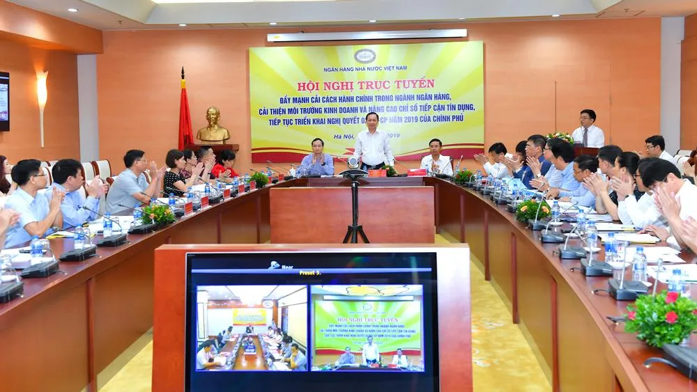 Toàn cảnh Hội nghị trực tuyến. Ảnh: VGP/Huy Thắng