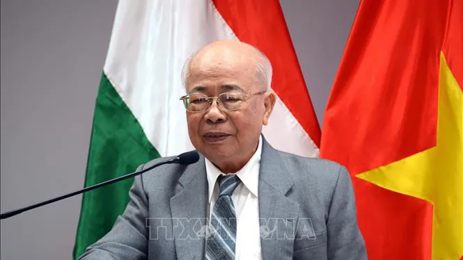 Ông Lê Minh Triết, Chủ tịch Hội hữu nghị Việt Nam - Hungary TPHCM. Ảnh: TTXVN