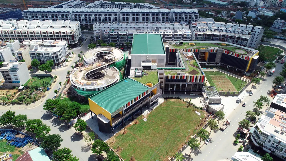 Năm 2019 Tập đoàn Bất động sản Đại Phúc đầu tư 2.000 tỷ cho các hạng mục tiện ích (trong ảnh là trường Quốc tế Song ngữ Emasi). Ảnh: ĐP