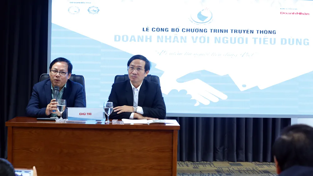 Công bố Chương trình truyền thông Doanh nhân với Người tiêu dùng