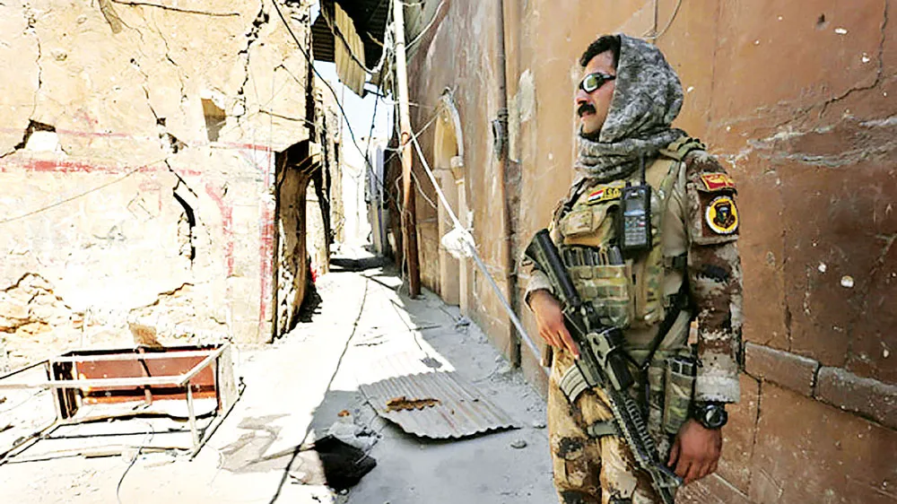 Lực lượng an ninh Iraq kiểm soát chặt chẽ phía Bắc Baghdad. Ảnh: Jerusalem Post