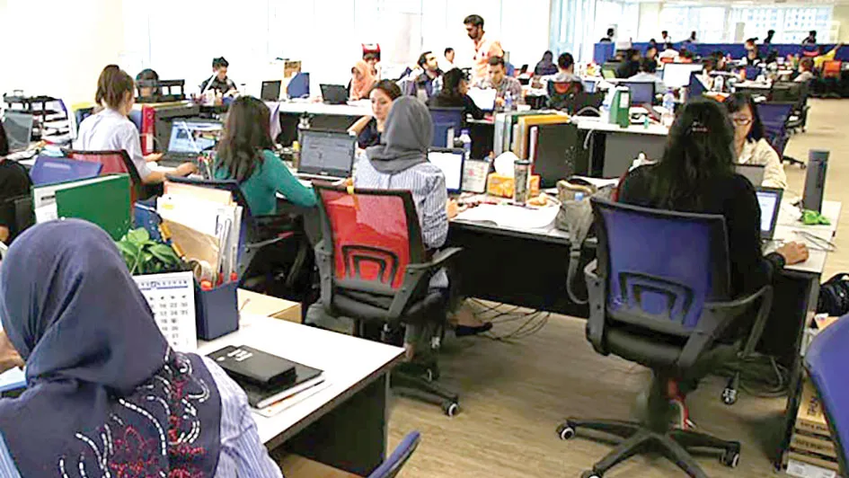 Một văn phòng làm việc tại Malaysia