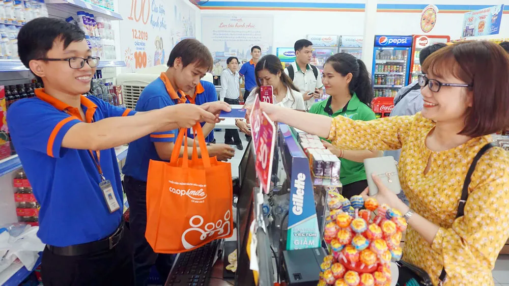 Sinh viên được thực tập tại các cửa hàng Co.op Smile