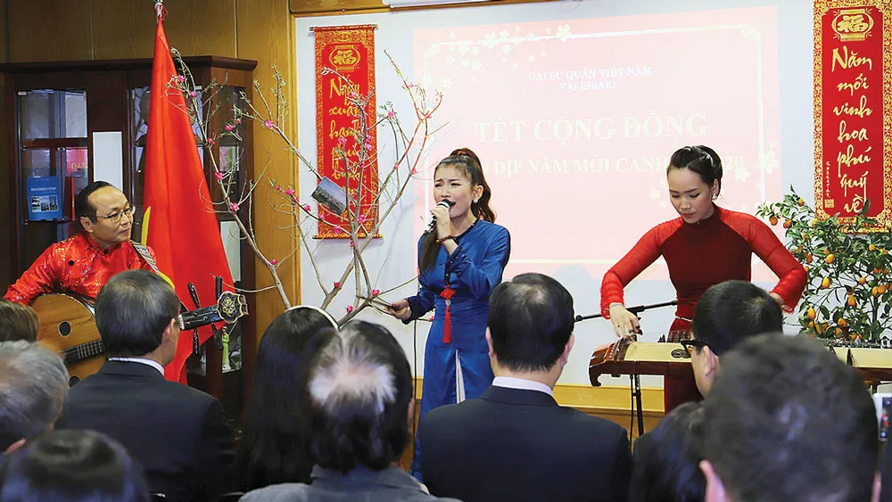 Đón tết cổ truyền của cộng đồng người Việt ở Israel