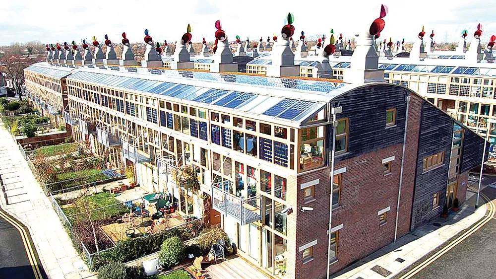 Làng không khí thải carbon