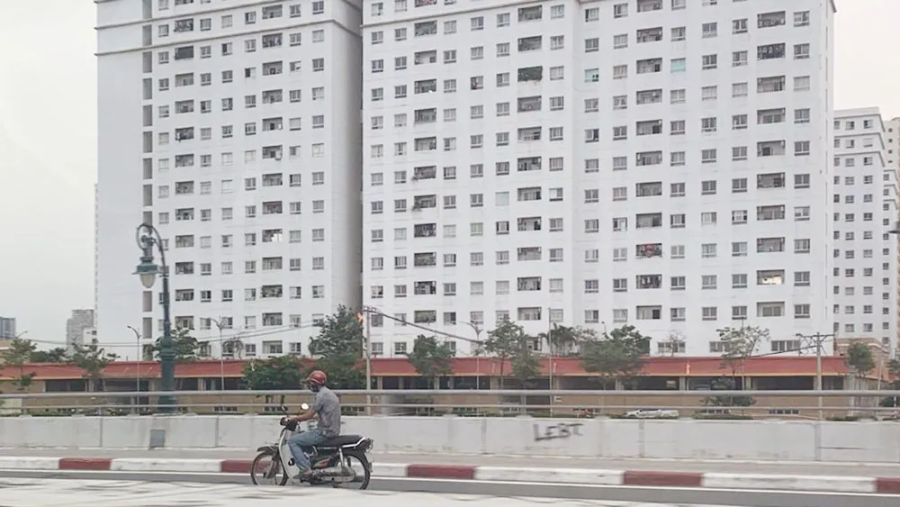 Một dự án nhà ở tái định cư tại quận 2. Ảnh: PHAN NGUYỄN