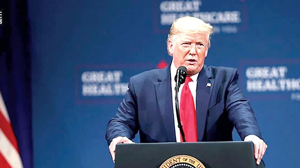 Tổng thống Mỹ Donald Trump. Ảnh minh họa