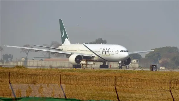 Máy bay của hãng hàng không quốc tế Pakistan (PIA). Ảnh: TTXVN