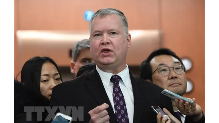 Thứ trưởng Ngoại giao Mỹ Stephen Biegun. Ảnh: TTXVN