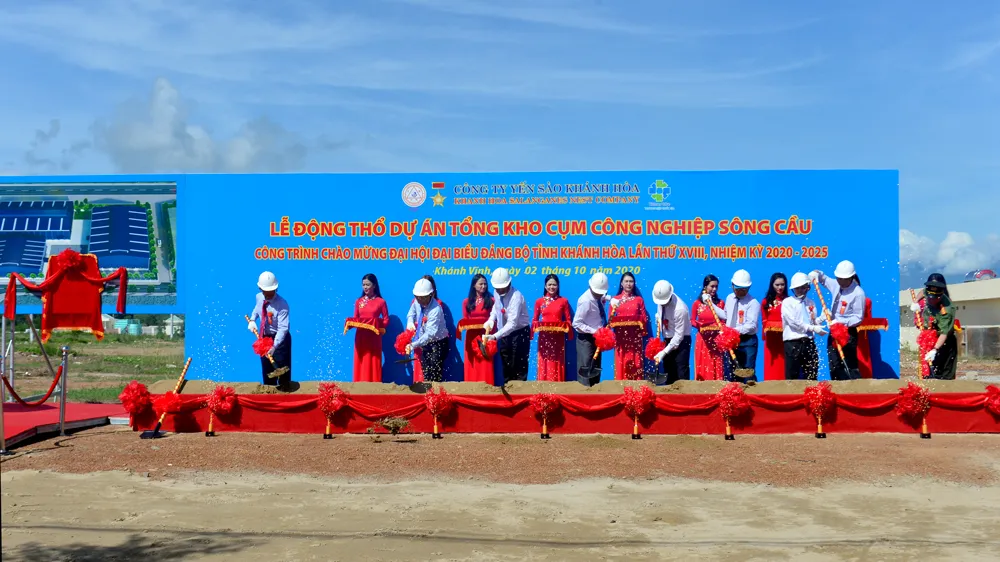 Khánh thành Cụm công nghiệp Sông Cầu ảnh 1