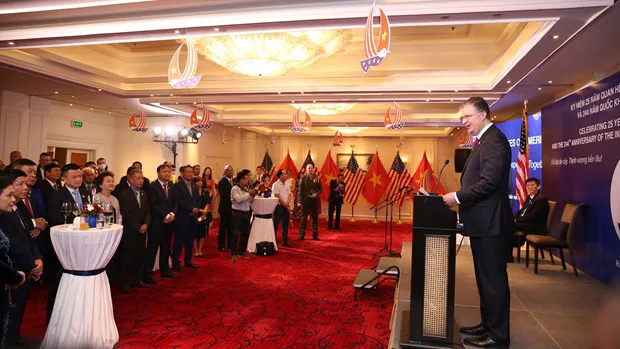 Quang cảnh buổi lễ. Ảnh: Lê Minh Sơn/Vietnam+